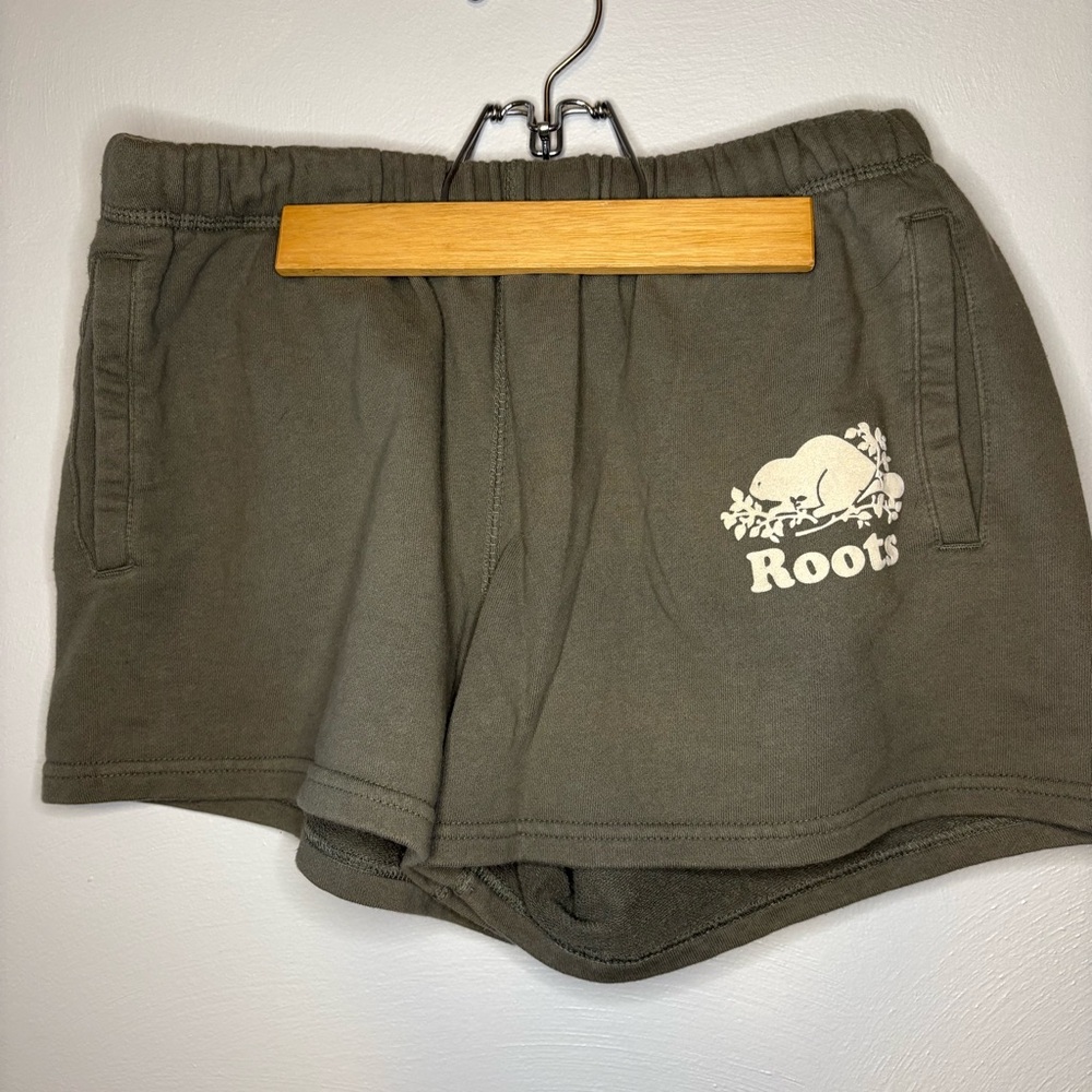 Roots Olive Green Shorts